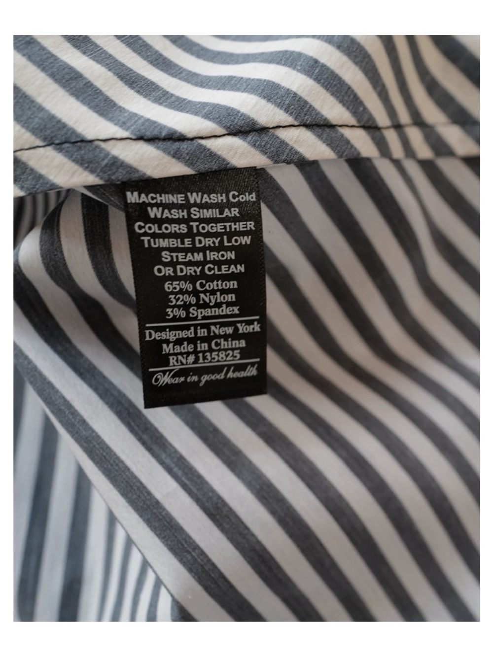 NO.6 Leigh Midi Dress - Stripe Combo Blue Black White Causal Cotton, S - Picture 8 of 10